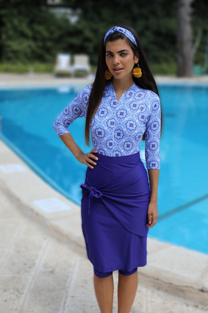 Clearwater Wrap Swimsuit