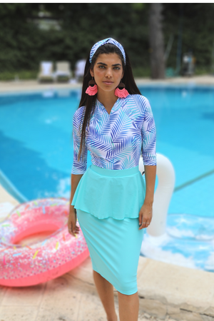 Tampa Peplum Swimsuit