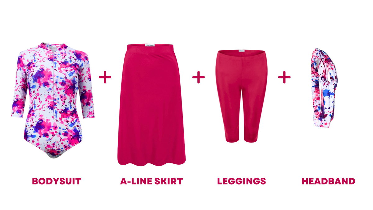 מיאמי A-line בגד ים