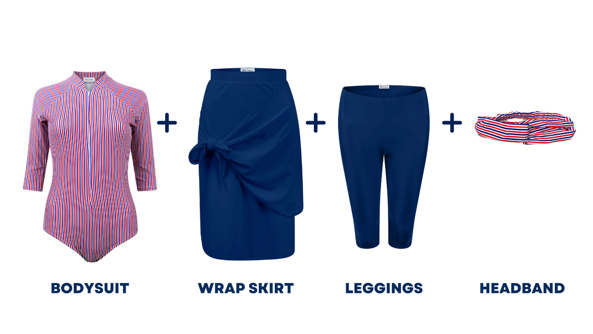 בגד ים עוטף של אוקלה